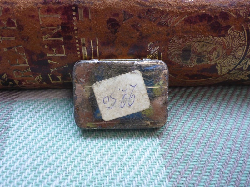 Awesome Old Vintage Gramophone Needles Tin Elkah Needles Tin Carousel 2