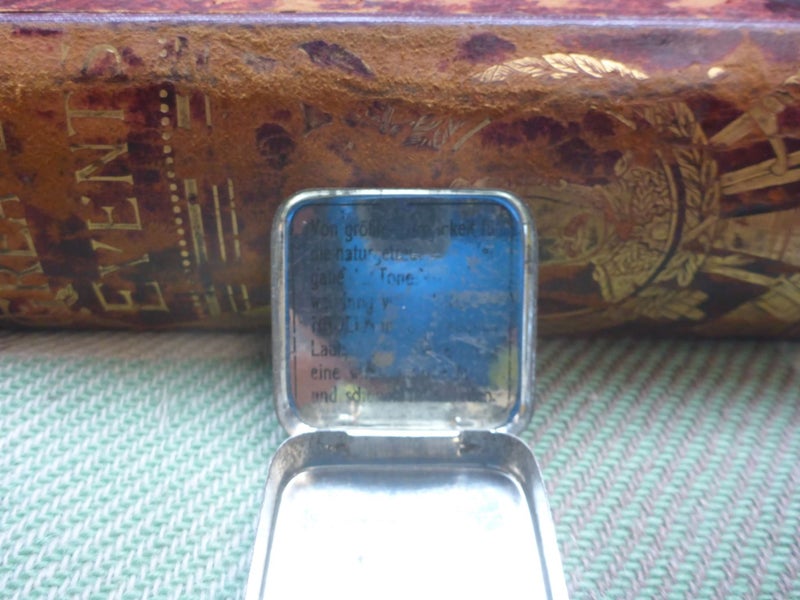 Awesome Old Vintage Gramophone Needles Tin Herold-Nadelin Needles Tin Carousel 4
