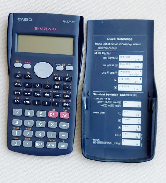 SCIENTIFIC CALCULATOR - FX-82MS - EXCELLENT for COLLEGE STUDENT Carousel 1