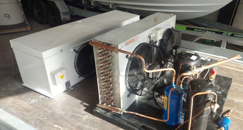 Coolroom/ freezer motor and evaporator629795216140821120