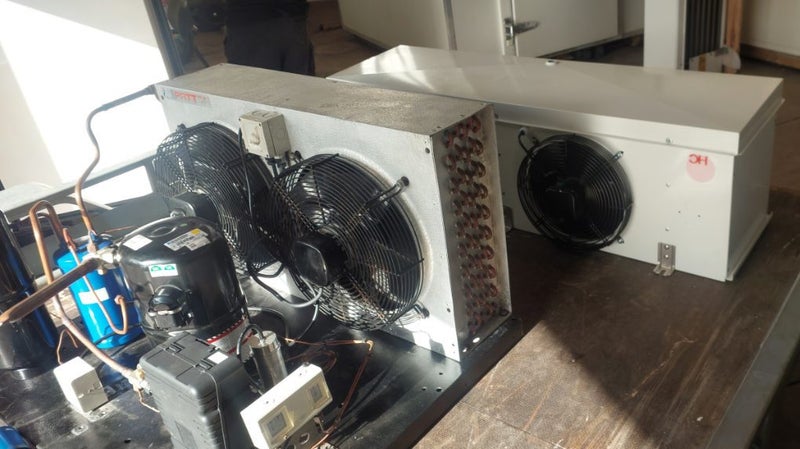 Coolroom/ freezer motor and evaporator62979521614082114