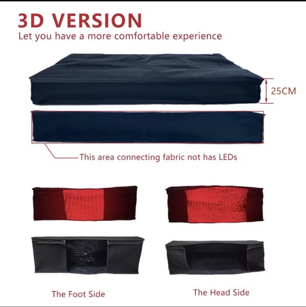 Red Light Therapy sleeping bag style 360’ of Healing Carousel 4