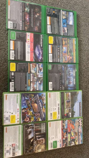 Bulk Xbox games and controllers62863851173379111