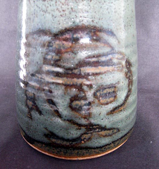Stunning New Zealand Pottery tankard by Auckland potter Peter Stitchbury62863238277377113