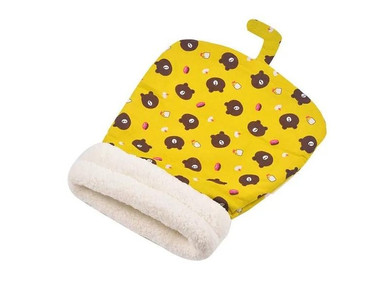 Cat Sleeping Bag Soft Cuddly Fluffy Feel Thickened Pet Pocket Type Quilt Bed Carousel 1