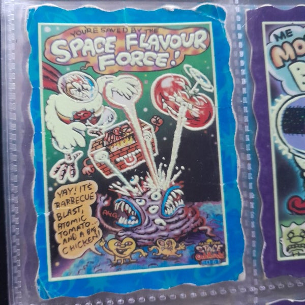 Space Oddbodz Card #61 Space Flavour Force Carousel 1