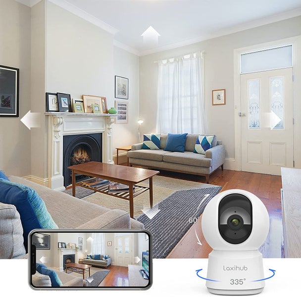 360° Indoor Security Camera for Baby/Pet/Nanny 2K Carousel 2