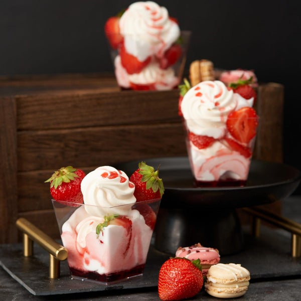 288x Premium Plastic Square Dessert Cups BPA Free Extra Strong Bulk Carousel 2