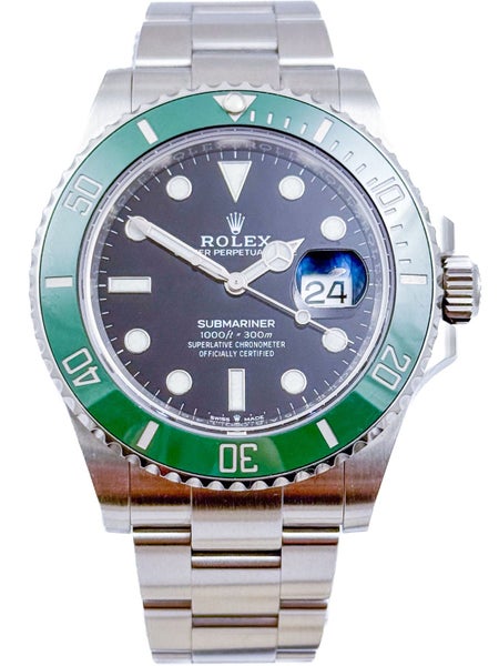 Rolex Oyster Perpetual Date STARBUCKS Submariner Wristwatch 2022 Rf 126610LV B&P Carousel 2