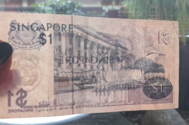 $1 Singapore banknote Carousel 2