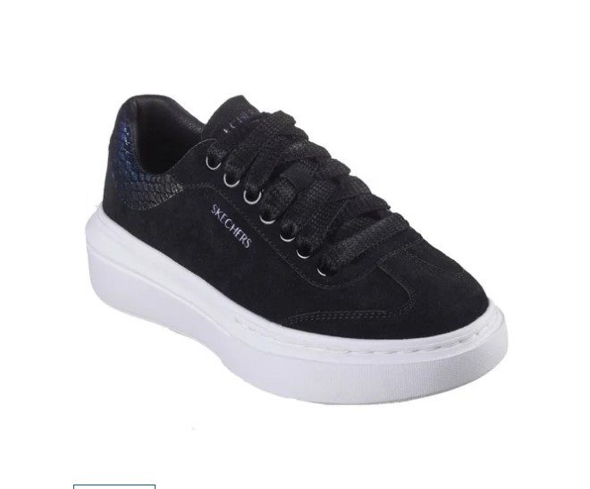 Skechers Cordova Classics - Mirrored Brights Sneaker Womens US9.5 BLACK Carousel 1