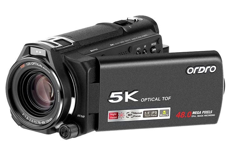 ORDRO XV80 5K 12X Optical Zoom Handycam Handheld Camera Carousel 2