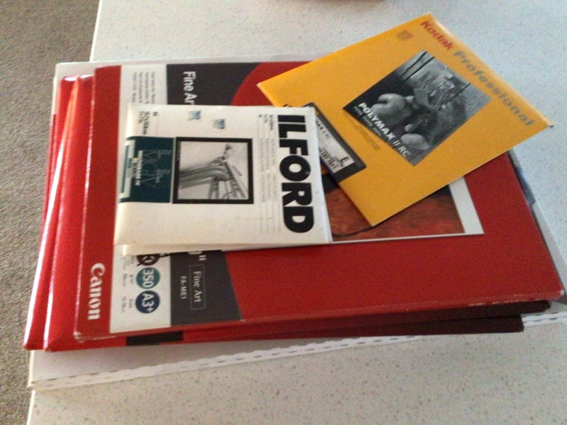 Photo paper bulk lot Carousel 1