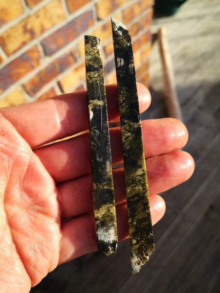 $1 reserve Pounamu quality carving earring slabs MATARIKI MONTH Carousel 1