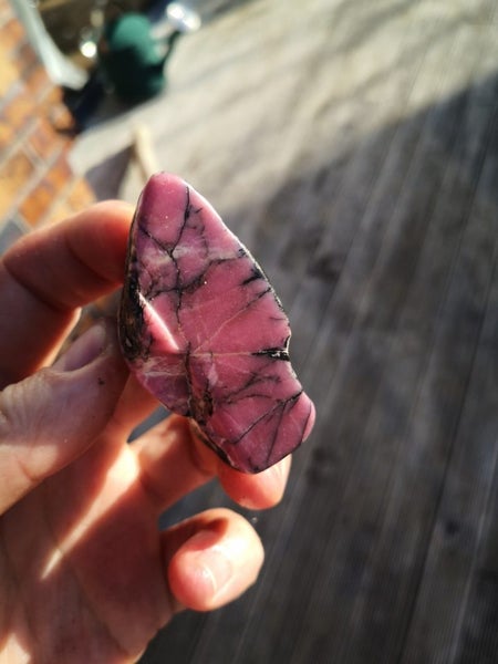 $1 reserve NZ Rhodonite tumbled slab MATARIKI MONTH Carousel 2