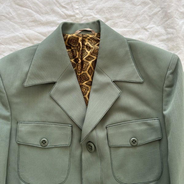 Vintage 1970s Sabre by Millers Safari Coat Blazer Jacket NZ Made62964510310659112