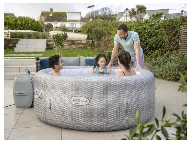Bestway Inflatable Lay-Z Spa Honolulu AirJet Carousel 9