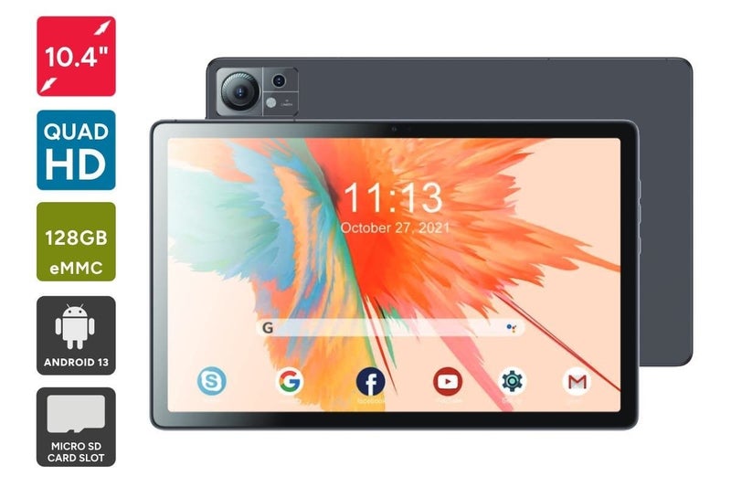 Kogan Explore Tab 2 Pro 10.4" QHD Android Tablet (128GB, Wi-Fi) Carousel 1