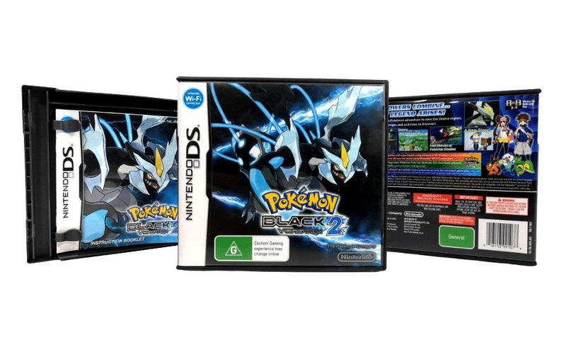 Pokemon Black Version 2 (Black 2) NDS *AS NEW - MINT COLLECTOR'S* Carousel 1