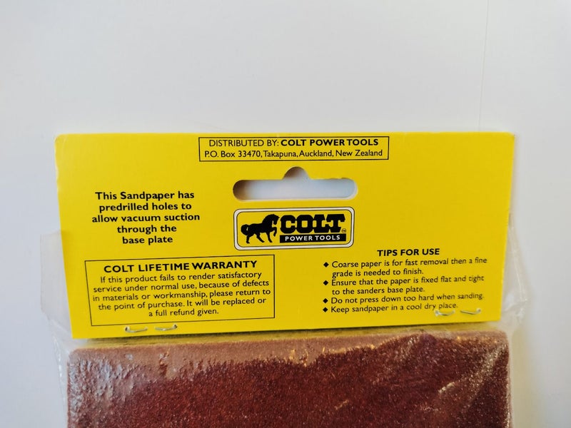 New Colt palm sander sandpaper Carousel 4