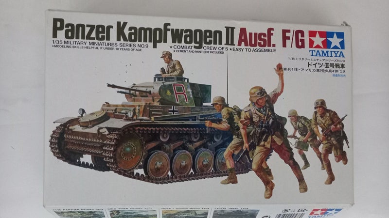 1/35 Tamiya Panzer KampfwagenII Ausf.F/G Carousel 1