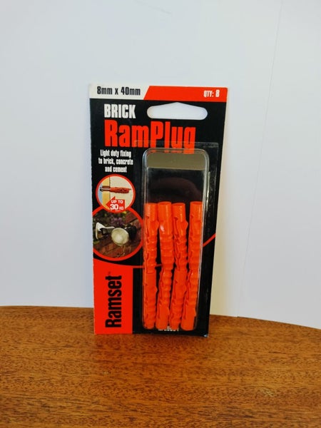 New Ramset brick ram plugs Carousel 1