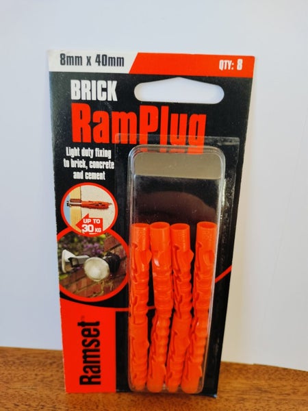 New Ramset brick ram plugs Carousel 2