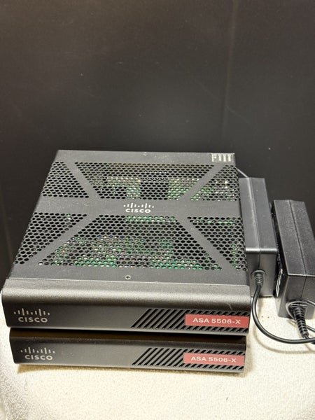 $1 Reserve - 2x Cisco ASA5506-X Routers with FirePower Firewall Carousel 1