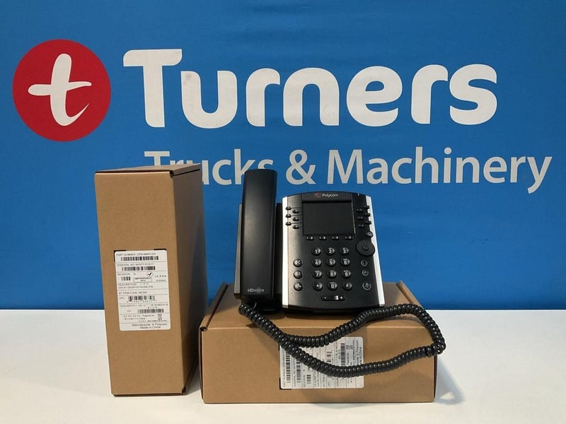 Polycom HD Business Media PoE IP Desk Phone *NEW* VVX 411 (2pce) Carousel 1
