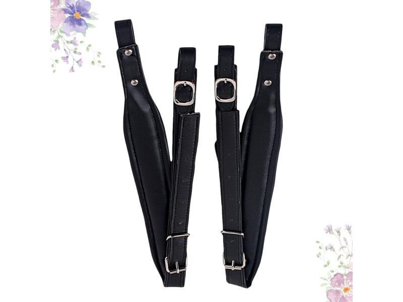 1 Pair Adjustable Accordion Shoulder Straps Accordion Belt Set For Bass Carousel 1