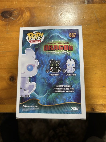 Funko pop (How To Train Your Dragon) Light Fury. Carousel 6