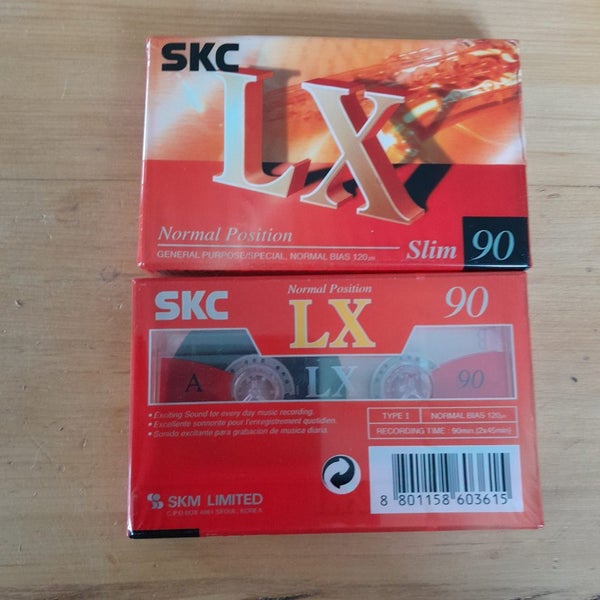 NEW BLANK 90min SKC CASSETTE TAPES Carousel 1