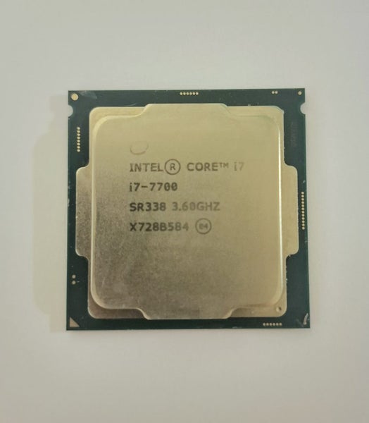 *** Intel Core i7-7700 CPU *** Carousel 1