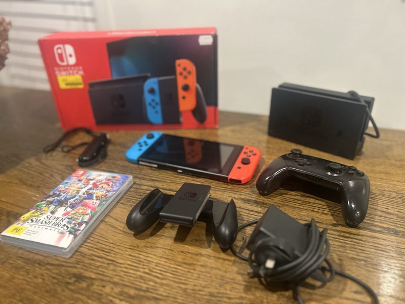 Nintendo Switch Neon Bundle62863228038147114