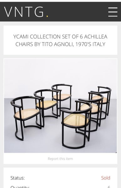 — 1970s Tito Agnoli Italian Design Chairs for Ycami —62864726984194114