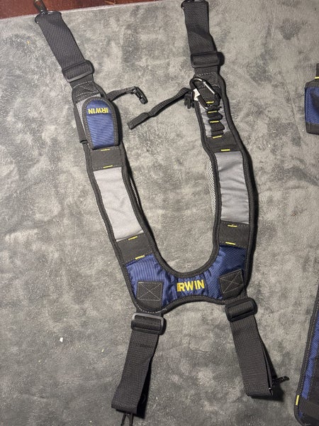 Irwin Tool Rig Tool belt/harness with attachments Carousel 7