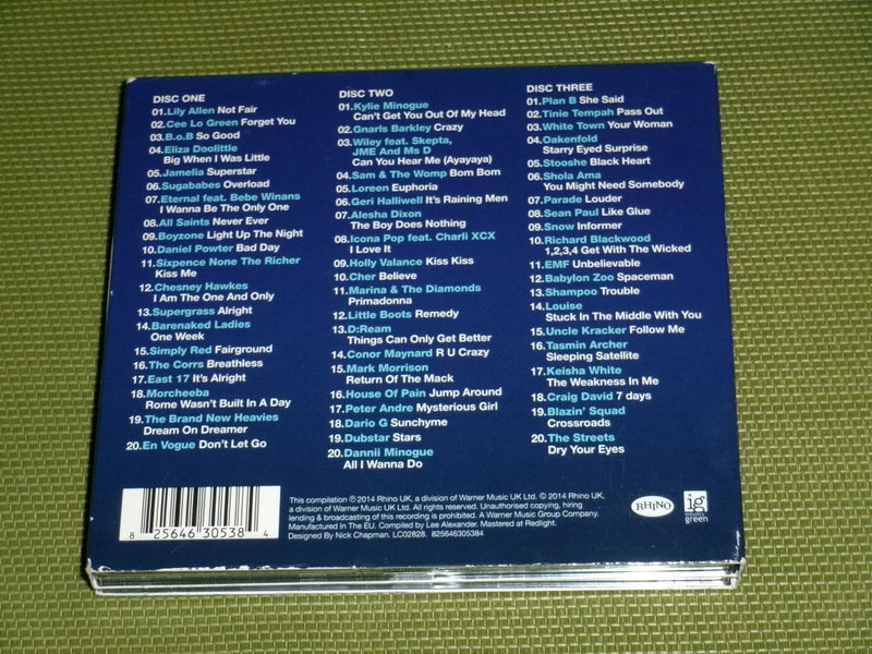 POP: THE COLLECTION *3 CD 60 TRACKS* Carousel 2