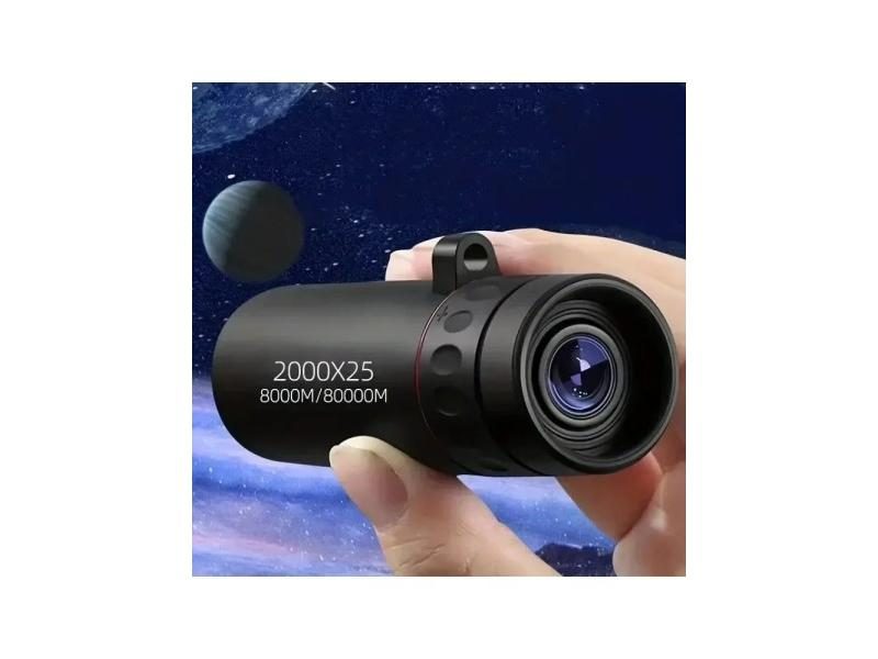 New 2000x25 HD Monocular Telescope Mini Portable Mobile Phone Telescope With Carousel 1