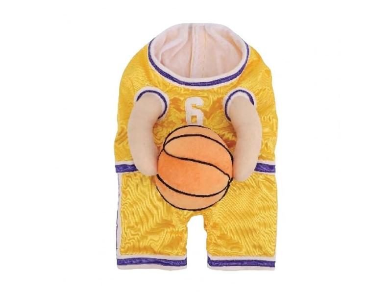 New Dog Basketball Costume With Ball Basketball Apparel Pet Outfit Halloween Carousel 1