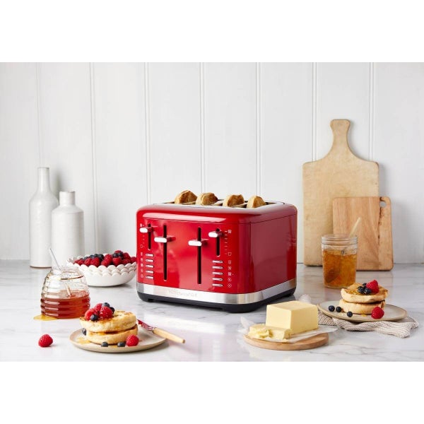 KitchenAid 4 Slice Toaster Empire Red 5KMT4109AER Carousel 5