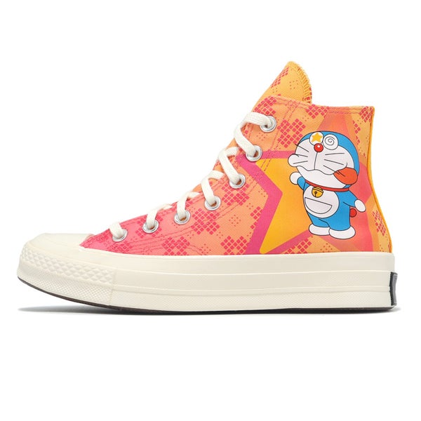 Converse x Doraemon Chuck 70 HI Habanero Gold Flamingo Men Unisex Casual A15790C Carousel 1