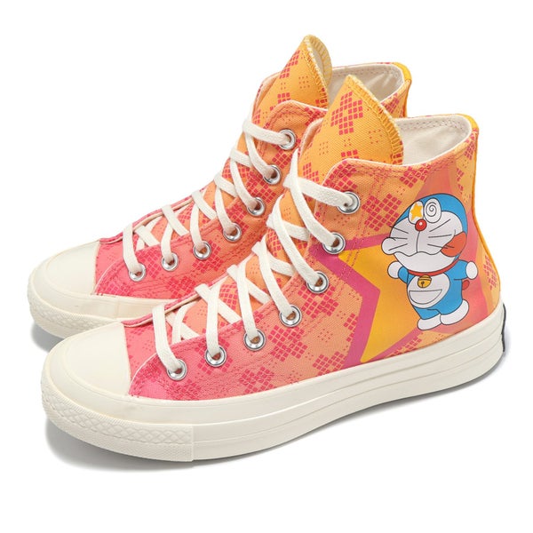 Converse x Doraemon Chuck 70 HI Habanero Gold Flamingo Men Unisex Casual A15790C Carousel 16
