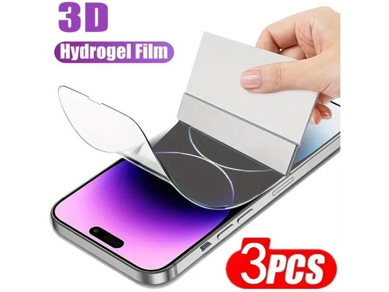 Hydrogel Film Full Cover For IPhone 11 12 13 14 15 Pro Max Mini Screen Carousel 1