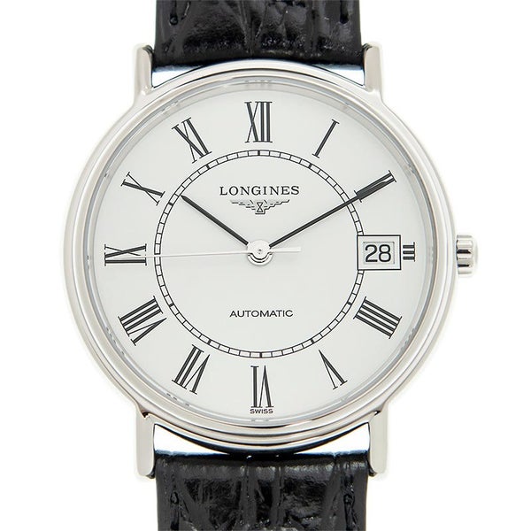 Longines L48214112 Presence Automatic White Dial Watch Carousel 2