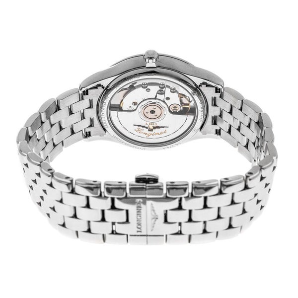 Longines L47744726 Flagship Automatic Silver Dial Stainless Steel Carousel 3