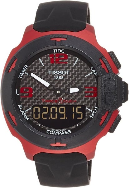 Tissot T0814209720700 T-Race Touch Red Aluminium Men's Sports Watch Carousel 1