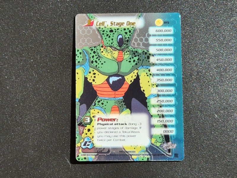 Cell, Stage One Lv 1 - Cell Saga Hi-Tech Redemption Promo R9 RARE - $1 Reserve! Carousel 1