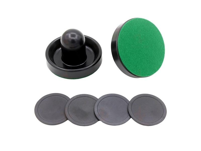 1 Set Mini Air Hockey Pushers And Air Hockey Pucks Slider Pusher Goalies Air Carousel 1