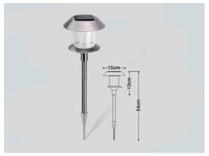 Solar Lights Outdoor LED - Day/Night Sensor 2V Carousel 4