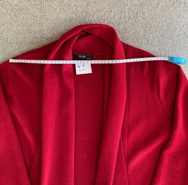 Elegant Long Woollen Cardigan62934725581570113